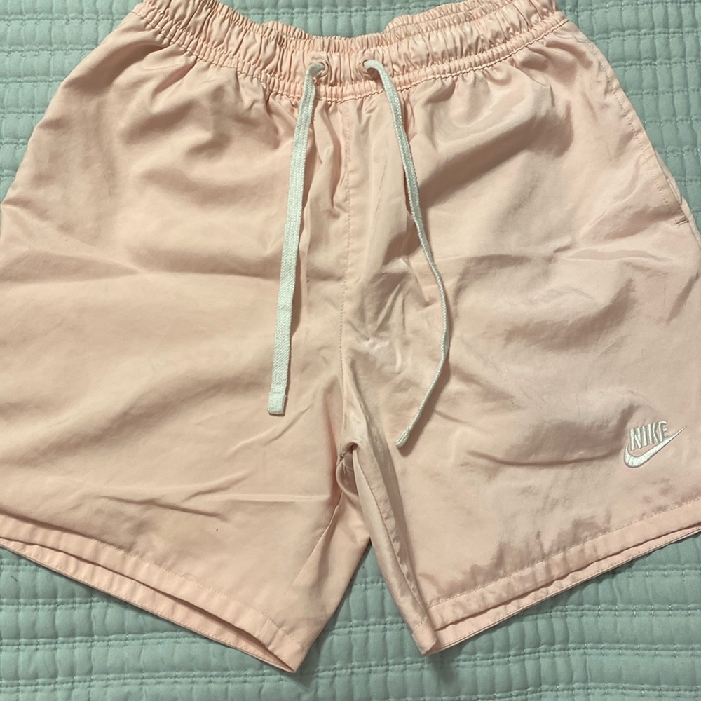 Pink Nike shorts